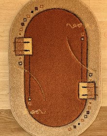 Синтетичний килим Frize Vrezanny 3127A orange - высокое качество по лучшей цене в Украине.